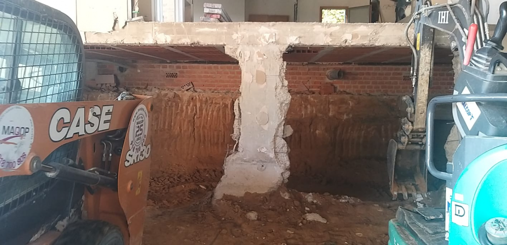 Presupuesto para demolición de edificios en mal estado